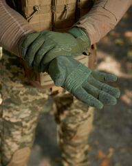 Літні повнопалі рукавиці WALLIZARD Tactical Olive